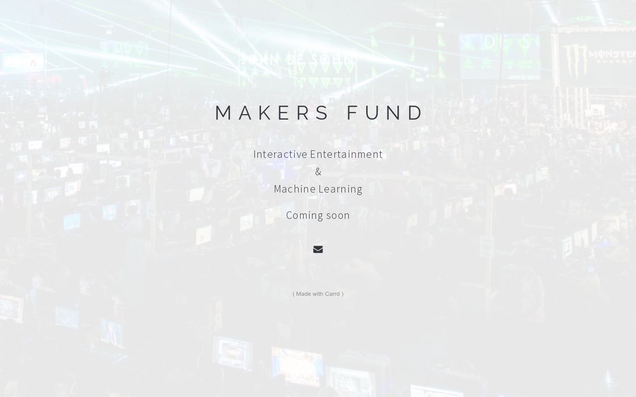 Carrd profile picture for @makers